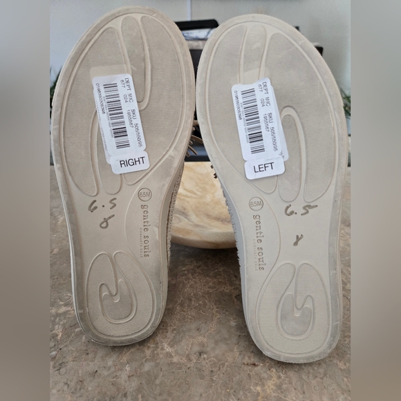 Gentle Souls Women's Citrus Tasseled Espadrille Flats.  Size 6.5 - Picture 7 of 7